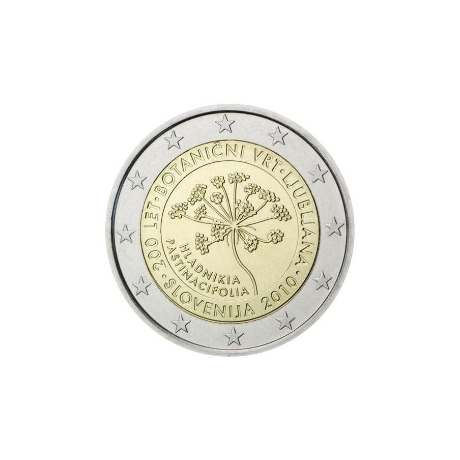 moneda conmemorativa 2 euros Eslovenia 2010.
