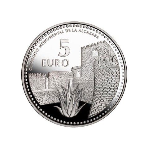 Moneda 2010 Capitales de provincia. Almeria. 5 euros. Plata