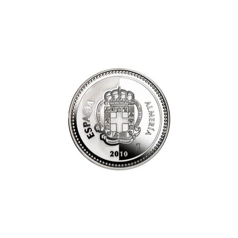 Moneda 2010 Capitales de provincia. Almeria. 5 euros. Plata