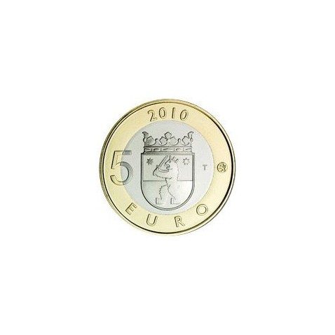 moneda Finlandia 5 Euros 2010 (2ª) Sakatunka.