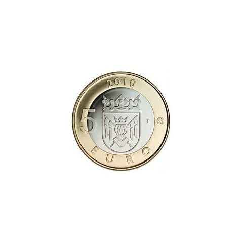 moneda Finlandia 5 Euros 2010 (1ª)(proof)