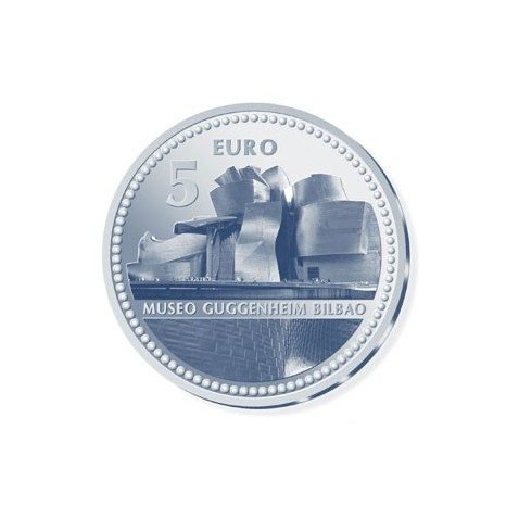 Moneda 2011 Capitales de provincia. Bilbao. 5 euros. Plata.