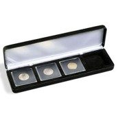 Estuche monedas metal NOBILE para 4 cápsulas QUADRUM.