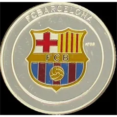Medalla F.C. Barcelona (David Villa) niquel.