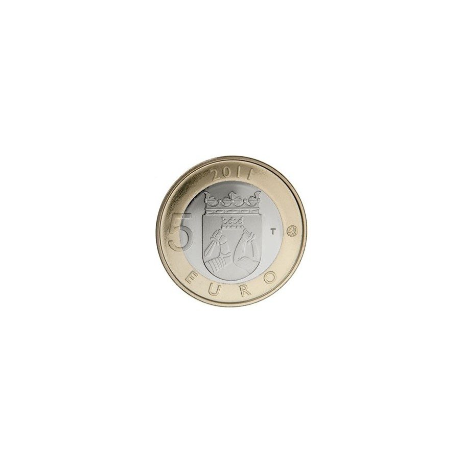 moneda Finlandia 5 Euros 2011 (6ª). Karelia.