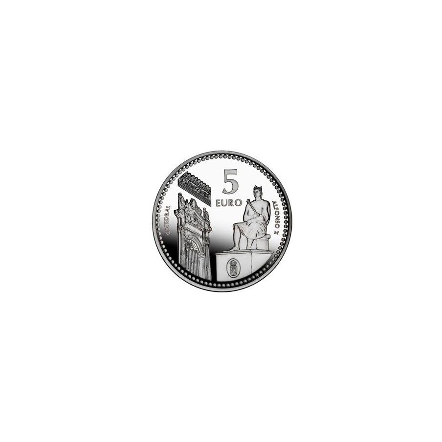 Moneda 2011 Capitales de provincia. Ciudad Real. 5 euros. Plata.