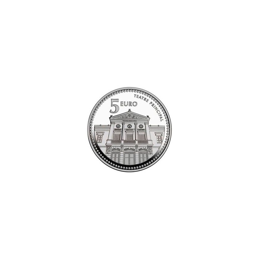 Moneda 2011 Capitales de provincia. Castellón. 5 euros. Plata.