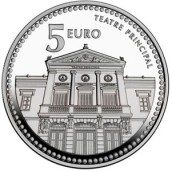 Moneda 2011 Capitales de provincia. Castellón. 5 euros. Plata.