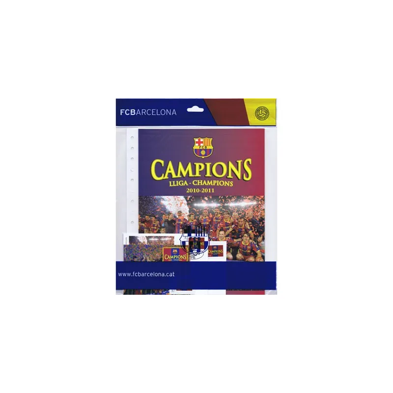 Colección Filatélica Oficial F.C. Barcelona. Pack nº02 Champions