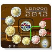 Cartera oficial euroset Eslovaquia 2012. Londres 2012.