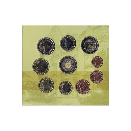 Cartera oficial euroset Luxemburgo 2012 (incluye 2€ conmemorat.)