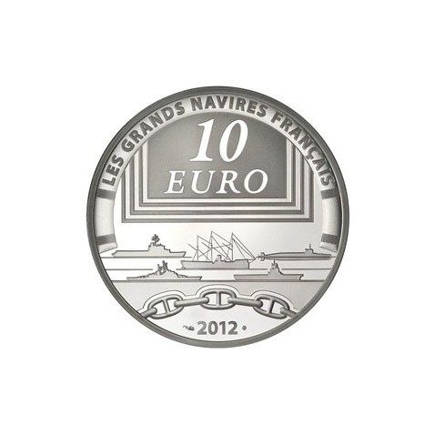 Francia 10 € 2012 La Jeanne d' Arc. Barco.