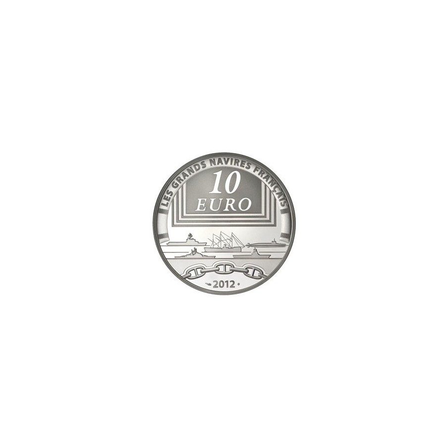 Francia 10 € 2012 La Jeanne d' Arc. Barco.
