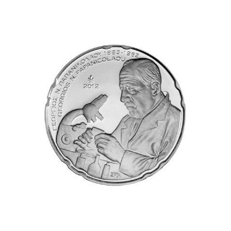 Cartera oficial euroset Grecia 2012 + 10€ Papanicolau
