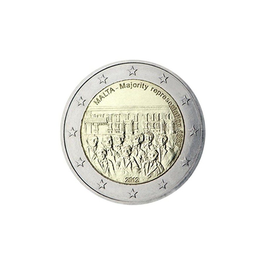 moneda conmemorativa 2 euros Malta 2012