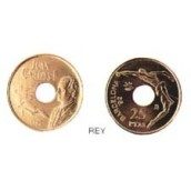 25 Pesetas 1990 Madrid REY. SC