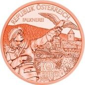 moneda Austria 10 Euros 2012 (Estado de Carintia). Cobre.