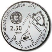 Portugal 2.5 Euros 2012 Centro Histórico de Guimaraes.