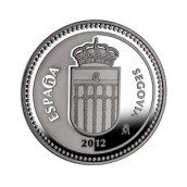 Moneda 2012 Capitales de provincia. Segovia. 5 euros. Plata.