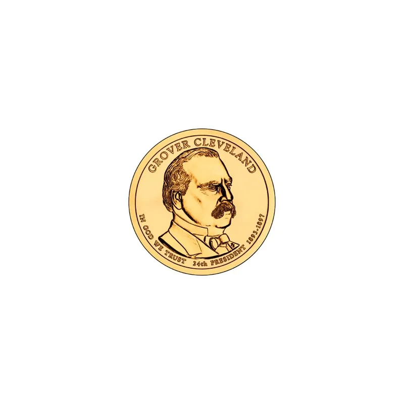 E.E.U.U. 1$ (2012) 24º Presidencial Grover Cleveland (2cecas).