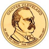 E.E.U.U. 1$ (2012) 24º Presidencial Grover Cleveland (2cecas).