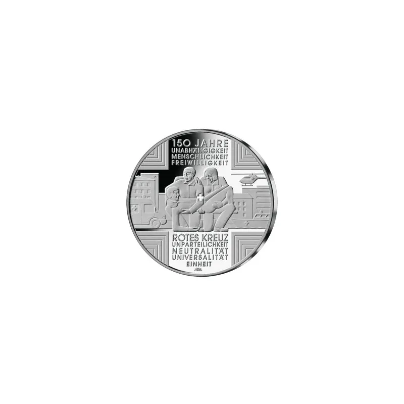 moneda Alemania 10 Euros 2013 A. Cruz Roja.