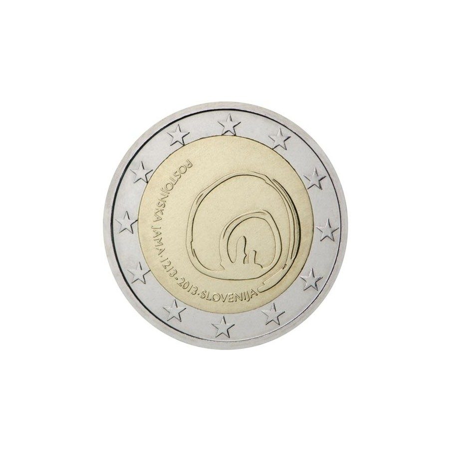 moneda conmemorativa 2 euros Eslovenia 2013.