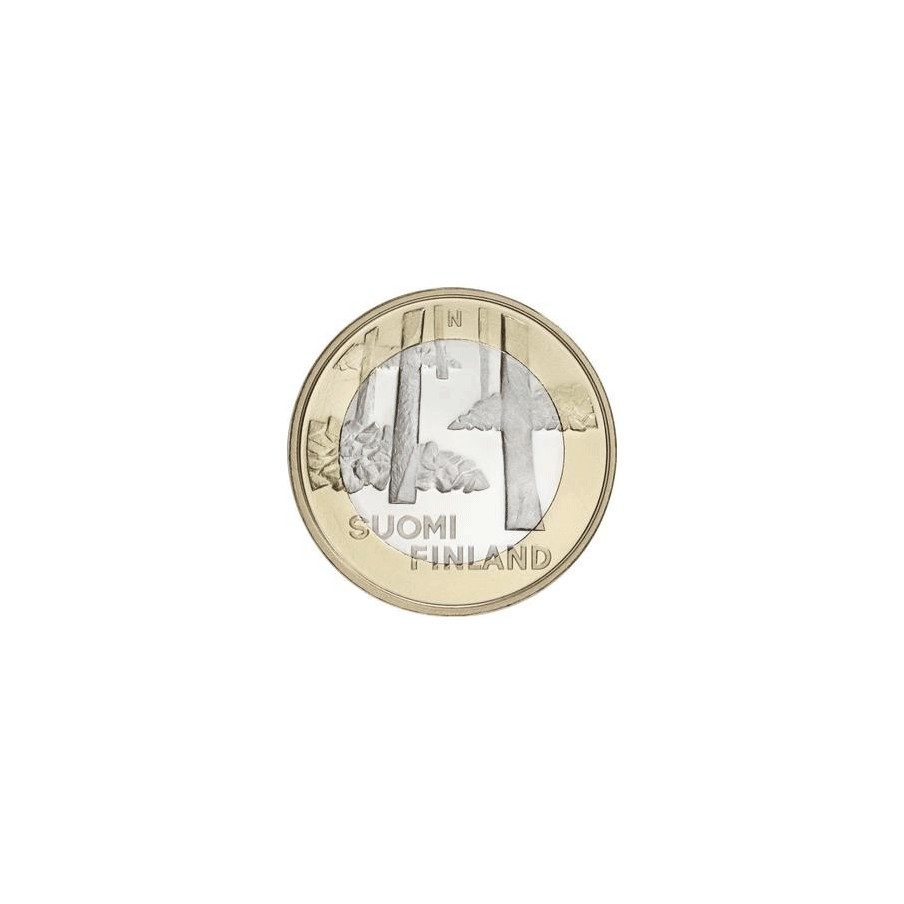 moneda Finlandia 5 Euros 2013 Sakatunka.