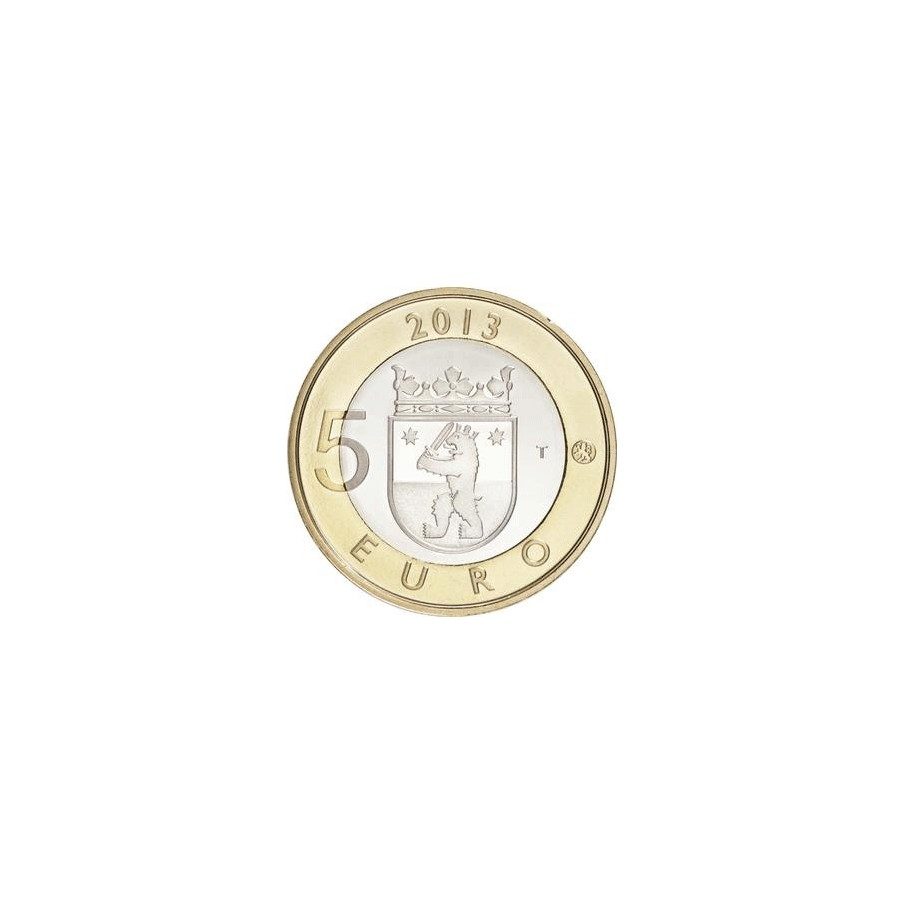 moneda Finlandia 5 Euros 2013 Sakatunka.