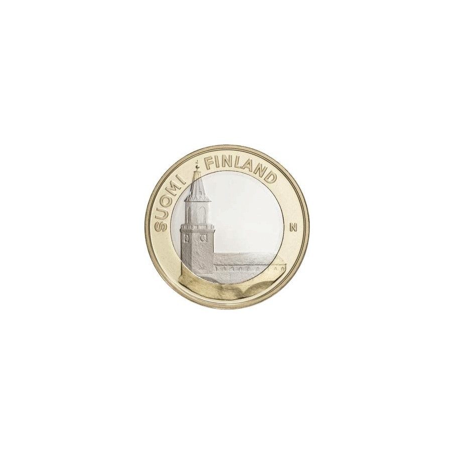 moneda Finlandia 5 Euros 2013 Finlandia Genuina.