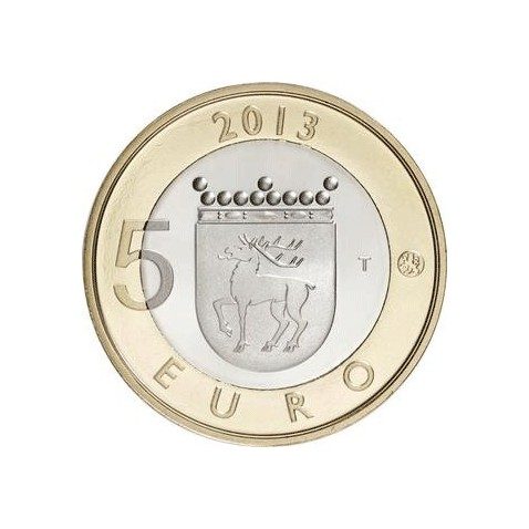 moneda Finlandia 5 Euros 2013 Faro de Salstar.