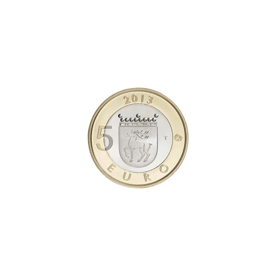 moneda Finlandia 5 Euros 2013 Faro de Salstar.