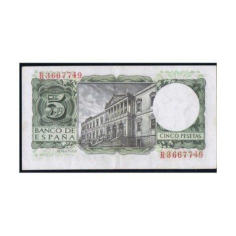 (1954/07/22) Madrid. 5 Pesetas. SC.