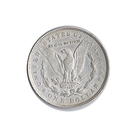 Moneda de plata 1$ Estados Unidos Morgan 1921. MBC