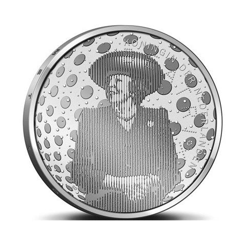 Holanda 5 Euros 2005 60 Años de Paz en Europa.