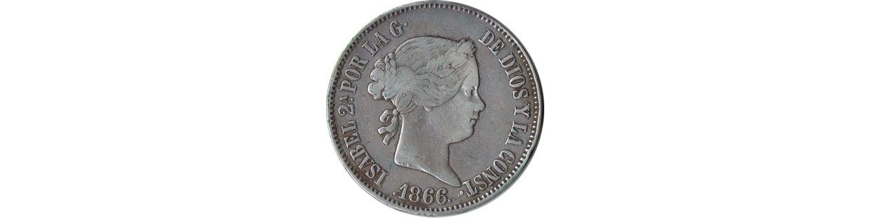 Monedas Isabel II