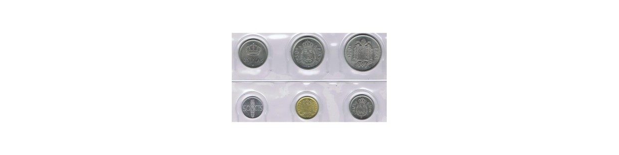 Monedas Pesetas Series Anuales