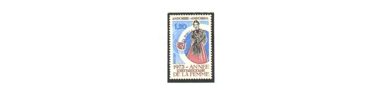 Sellos Andorra Francesa 1975