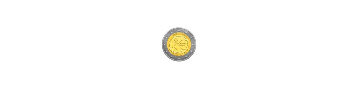 Monedas 2 Euros ANIVERSARIO EMU