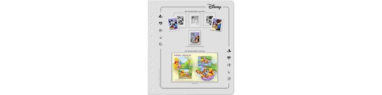 Suplementos sellos Walt Disney