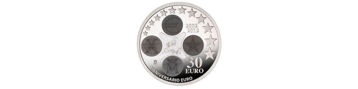 Monedas 12-20-30-40 Euros
