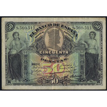 Billetes de Alfonso XIII