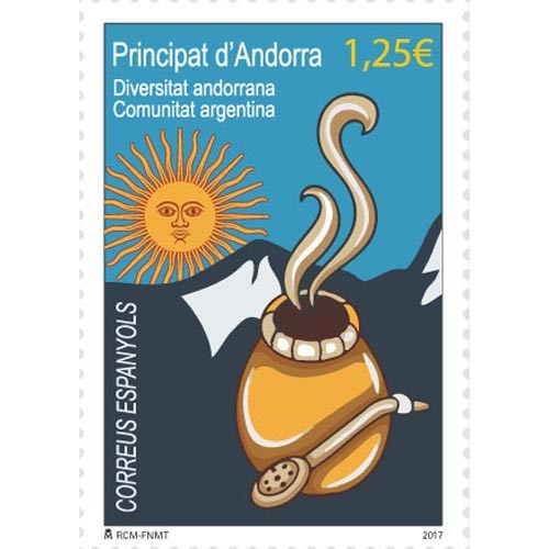 Sellos Andorra Española 2017