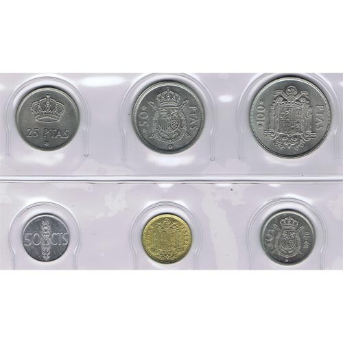 Monedas Pesetas Series Anuales