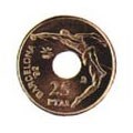 Monedas de Peseta N. Diseño