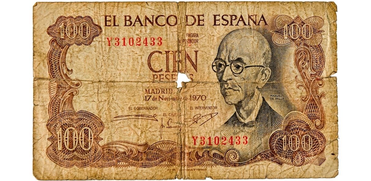 Historia del Billete de 100 pesetas
